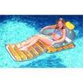 Olympian Athlete Pool Ride On Shark Float Inflatable Toy -72 in. OL10427